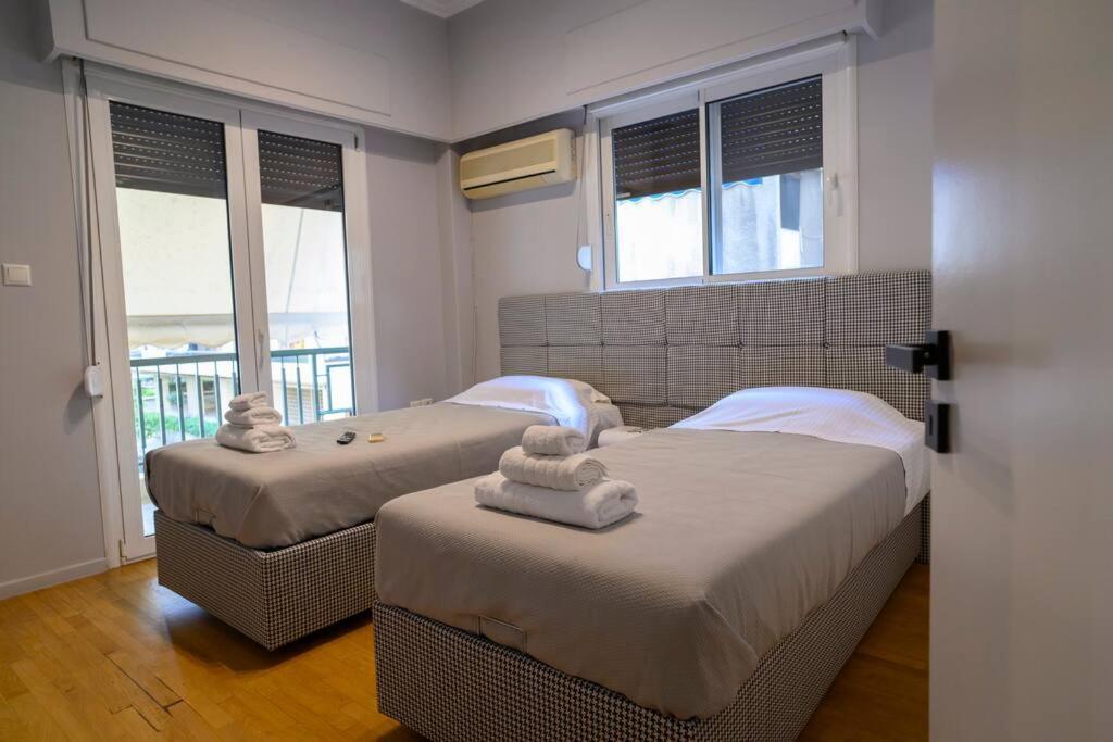 아테네 Seaview Orchid 2 Bed Elegance 아파트 외부 사진